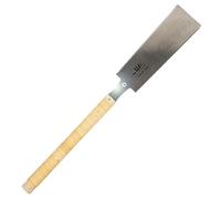 SUIZAN - Sierra japonesa de tracción manual de doble filo de 24,13 cm para carpintería