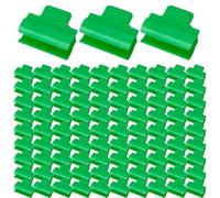 Sujetadores Para Invernadero,100 Piezas De Grapas Exteriores Resistentes - Sujeciones Duraderas, Herramientas De Soporte Y Accesorios De Repuesto Para Cultivo En Invernadero Interior Y