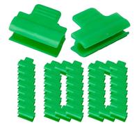 Sujetadores Para Mallas De Jardín - 100 Piezas De Grapas Exteriores Resistentes | Sujeciones Duraderas, Herramientas De Soporte Y Accesorios De Repuesto Para Cultivo En Invernadero Interior Y