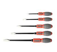 Sulkowice Forge Screwdriver Set, 5-piece flat precision screwdrivers with 3-year warranty for various tasks, ideal for repairs and assembly.