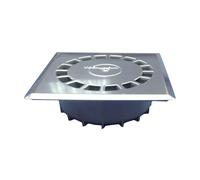 Sumidero pvc sifonico vertical estandar inoxidable t-88 i 20 x 20 cm /