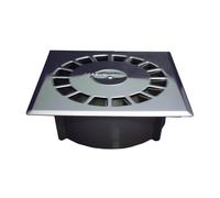 Sumidero pvc sifonico vertical estandar inoxidable, t-88i 15 x 15 cm /
