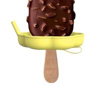 Summer Cone Stand - Ice Cream Holder For Kids | Silicone With Drip Catcher Sleeves, Portable Design Function, Yogurt Postre Treats, Homemade Freezer Travel Outdoor