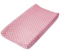 Summer Ultra Plush - Cambiador de pañales, diseño de lunares, color rosa
