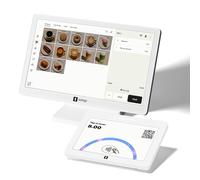 SumUp Caja registradora, Sistema TPV todo en uno con Pantalla Táctil de 13" y Pantalla Cliente de 8", Terminal de Pago con Tarjeta, Wi-Fi, Sin Cuotas Mensuales