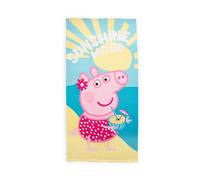 Sun City Toalla Playa Piscina Microfibra Peppa Pig 70 X 140 Cm - Absorbente Suave Ligera