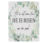 Sunday Morning Metal Tin Sign 8 X 12 in Easter Wall-Art Rustic Plaque for Prayer Room