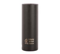 Sunex 316md - Llave de vaso de impacto profundo (3/8", 16 mm)