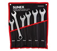 Sunex 9606M - Juego de llaves combinadas métricas (6 piezas)