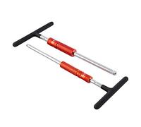 SUNEX TOOLS 9727 - Juego de llaves de velocidad ajustables con mango en T de 1/4 pulgadas y 3/8 pulgadas, 2 piezas