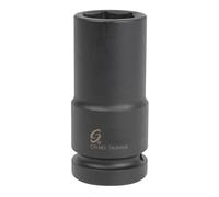 Sunex Tools Sunex 540DT - Llave de vaso de impacto de pared fina de 1 pulgada de profundidad de 6 puntos de 1-1/4 pulgadas