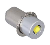SUNGOOYUE Bombilla de Linterna de Alto Brillo Aleación de Aluminio Reemplazo LED 3V 3W Luz Blanca Compacto 23 X 9,2 Mm Larga Vida útil para Accesorios de Iluminación de Antorcha Uso en el Hogar y Al