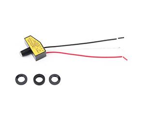 SUNGOOYUE Interruptor de Sensor de Luz de Fotocélula, Sensor de Conmutación Remota IP66, 12 V A 48 V CC, Control de Encendido y Apagado Automático del Anochecer Al Amanecer, 5 A 40 X 15,6 X 20 Mm,