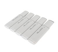 SUNGOOYUE Marcadores de Pintura Gigantes, Rotuladores de Tiza Líquida de Punta Ancha de Plástico, 5 Unidades, Absorción Uniforme de Tinta para Pizarra, Ventana, Vidrio, Espejo, Piedra, Marcadores de