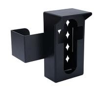 SUNGOOYUE Soporte para Timbre con Vídeo, ABS y Acero Inoxidable, sin Taladro, Se Adapta a Puertas de 0,87 a 1,93 Pulgadas, Clip Antirrobo y Almohadilla de Espuma para Apartamentos Casas de Alquiler