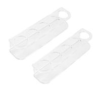 SUNGOOYUE Soporte para Viales de Acrílico Premium para Refrigerador o pared: Organice y Proteja Sus Viales con Facilidad, para Uso en la Cocina