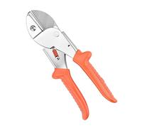 SUNGOOYUE Tijeras de Podar, Tijeras de Corte de Bonsái de Acero SK5 con Acción Asistida por Resorte, Ergonómico con Bloqueo de Seguridad para Arbustos de Rosas, Tallos de Setos y Ramas Ligeras (L)