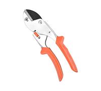 SUNGOOYUE Tijeras de Podar, Tijeras de Corte de Bonsái de Acero SK5 con Acción Asistida por Resorte, Ergonómico con Bloqueo de Seguridad para Arbustos de Rosas, Tallos de Setos y Ramas Ligeras (M)