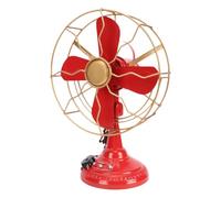 SUNGOOYUE Ventilador de Hierro Vintage Base Estable