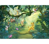 Sunny Decor WTD - Papel pintado fotográfico (368 x 254 cm), diseño de la selva, multicolor