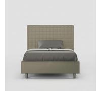 Sunny P - Cama francesa de 120 x 190 cm para cama de plaza y media, con cajón, color marrón