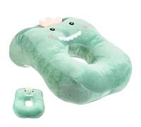 SUNOYA Almohada para piercing con agujero, almohada para la siesta de oficina, almohada suave para siesta, almohada con agujero, para mujeres y niñas