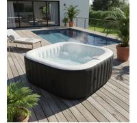 Sunspa Spa hinchable cuadrado para 6 personas - 1.85 x H 0.65 m