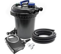 SunSun CPF-180 SET 6000l 11W UVC NEO3800 Bomba Manguera Set de filtro para estanque