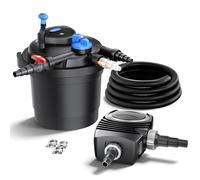 SunSun CPF-5000 SET 8000l 11W UVC NEO2800 Bomba Manguera Set de filtro para estanque