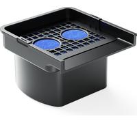 SunSun CWF-400, filtro de cascada con una capacidad de 14000 litros por hora y un ancho de salida de 400 mm, ideal para estanques de jardín, con elemento filtrante integrado y efecto de cascada