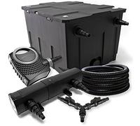 SunSun Juego de filtros 60000l Estanque 36W Clarificador neo8000 70W Bomba Manguera de 25m jardin