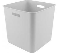 Sunware Basic Cube Box - Caja de cubo (10 unidades, 25 L, 31,8 x 31,8 x 31,1 cm), color blanco