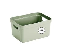 Sunware Sigma Home Caja De Almacenamiento 13L verde - 35x24,6x18,3cm - caja organizadora plastico hogar