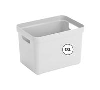 Sunware Sigma Home Caja De Almacenamiento 18L blanco - 35x24,6x24,3cm - caja organizadora plastico hogar