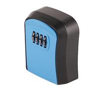 Sunydog Caja de Almacenamiento con Llave para Montaje en Pared, Cerradura | CabinetsBox Empotrable Antipolvo para Garaje Rojo con 5 Llaves ty
