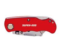 SUPER EGO SEH024400 - Cutter de navaja + 10 cuchillas