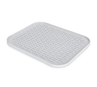 SUPER KITCHEN Alfombrilla Escurreplatos de Silicona pequeño con un Esponja