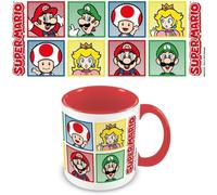 Pyramid International Taza Super Mario 4 colores, interior de color 315 ml