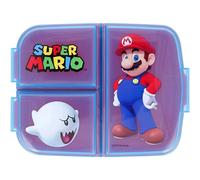 Super Mario Fiambrera Sandwichera Infantil con Compartimentos