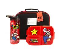 Super Mario Set de Fiambrera / Lunchera Yoshi Pack de 3 (NS9480)