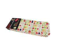 Super Mundo - Paños de Limpieza de Microfibra, Bayetas Microfibras, 12 Unidades, Ideal para Limpieza,Cocina,Coche, Baño, 30 X 40 cm (Frutas)