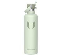 Super Sparrow Botella de Agua Acero Inoxidable - Botellas Termica 1.2L - Sin BPA - Cantimplora Termo con Pajita para Deporte, Viaje, Escuela, Oficina, Gimnasio, Exterior