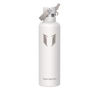 Super Sparrow Botella de Agua Acero Inoxidable - Botellas Termica 1.2L - Sin BPA - Cantimplora Termo con Pajita para Deporte, Viaje, Escuela, Oficina, Gimnasio, Exterior