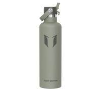 Super Sparrow Botella de Agua Acero Inoxidable - Botellas Termica 1.2L - Sin BPA - Cantimplora Termo con Pajita para Deporte, Viaje, Escuela, Oficina, Gimnasio, Exterior