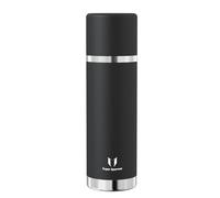 Super Sparrow Botella Termica - 1000ml - Termo de Acero Inoxidable - Cantimplora Sin BPA - Termo Cafe - Tapa Antifugas Que Sirve de Taza - Se Mantiene Caliente 12 o Frío 24 Horas