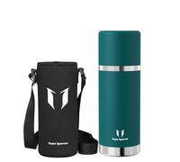 Super Sparrow Botella Termica - 750ml - Termo de Acero Inoxidable - Cantimplora Sin BPA - Termo Cafe - Tapa Antifugas Que Sirve de Taza - Se Mantiene Caliente 12 o Frío 24 Horas