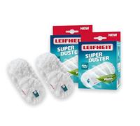 SUPERDUSTER Fundas para Plumero, 2 Repuestos de Microfibra 360°