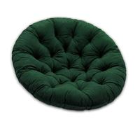 SuperKissen24. Cojines para Silla Colgante - Cojín Redondo - Almohada para Silla Colgante - Almohada para Silla Columpio - Almohada Blanda - Verde
