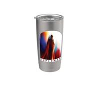 Superman (2025 Movie) Look Up Poster Vaso térmico de acero inoxidable de doble pared