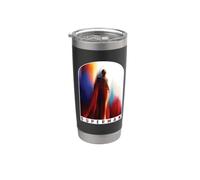 Superman (2025 Movie) Look Up Poster Vaso térmico de acero inoxidable de doble pared